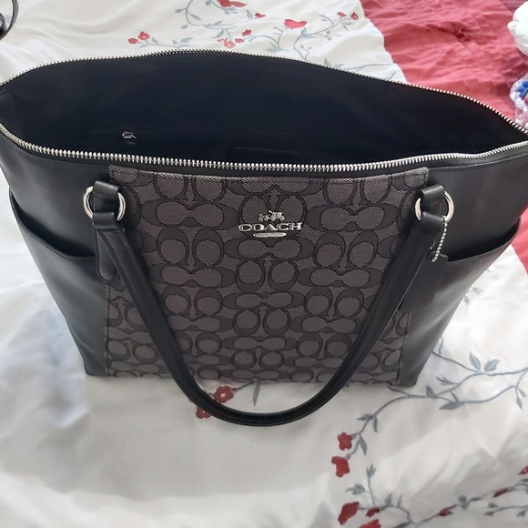 Coach signature Ava tote smoke black - Picture 3 of 8